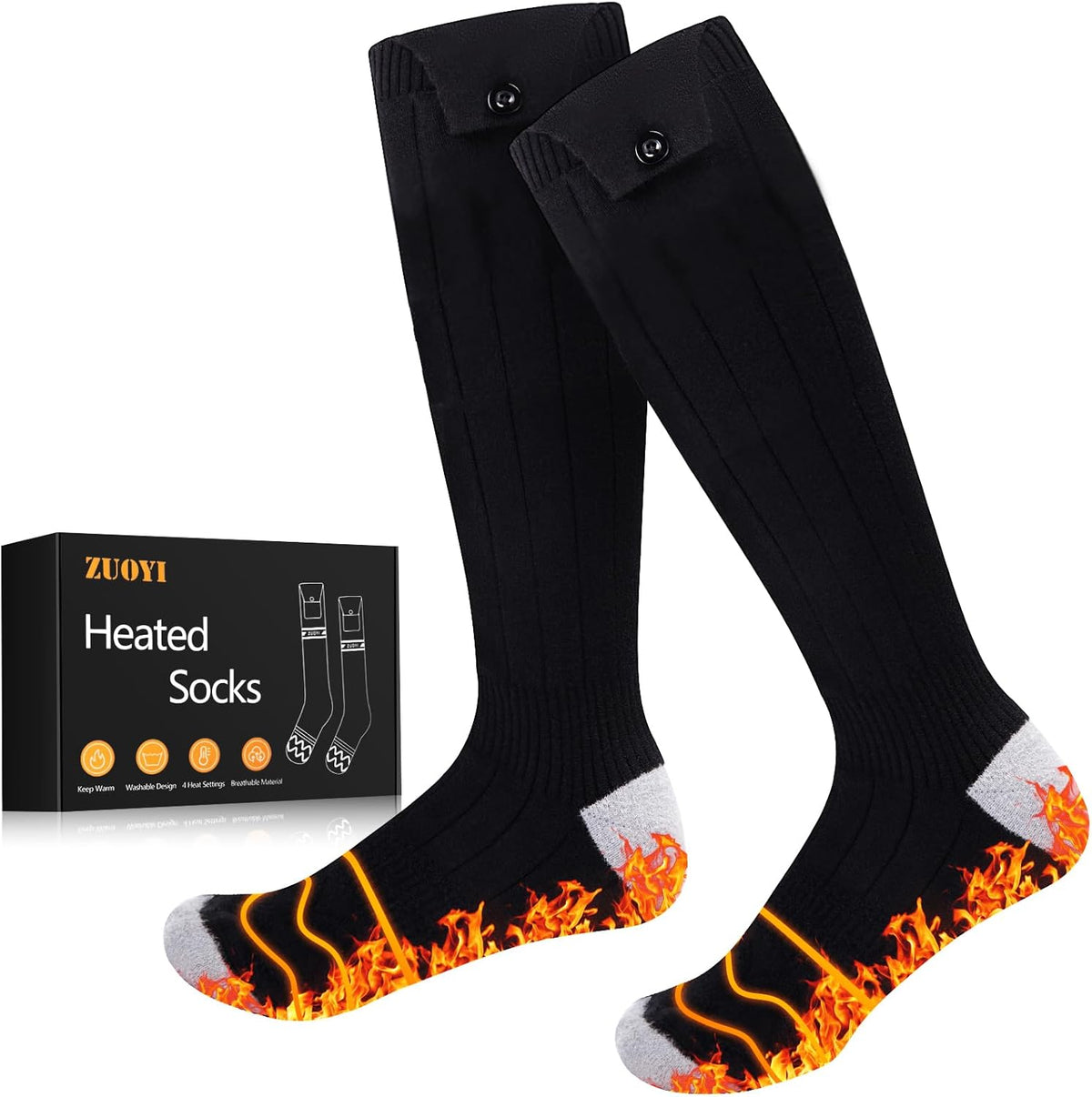 Feem™ Premium Heated Socks